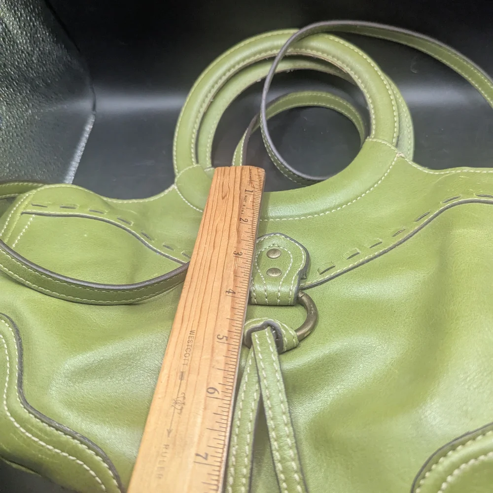 Vintage Relic Olive Green Shoulder Bag in EUC. - Picture 7 of 12